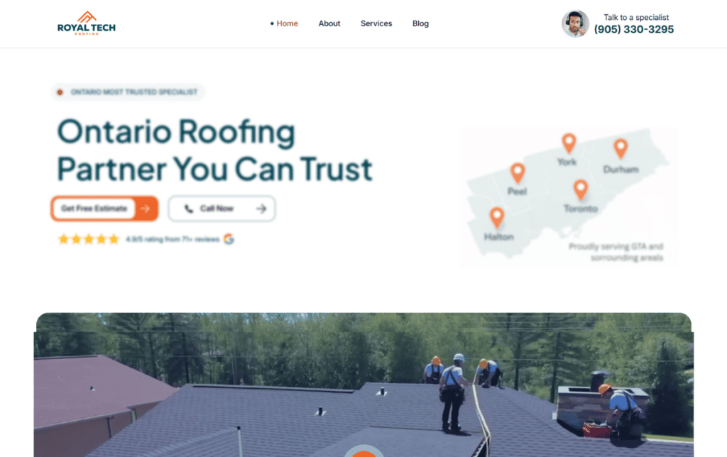 Portfolio Royal Tech Roofing